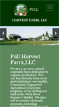 Mobile Screenshot of fullharvestfarm.com